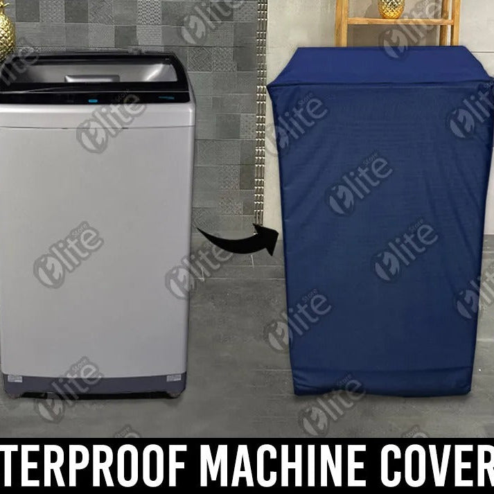 Blue Color Washing Machine Cover