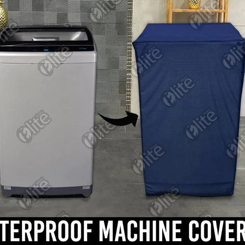 Blue Color Washing Machine Cover